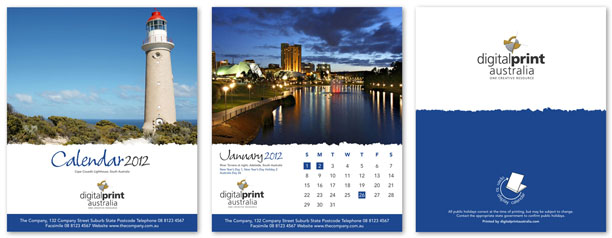 Torn-Paper- Desk Calendar 