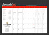 Wall Calendars Red