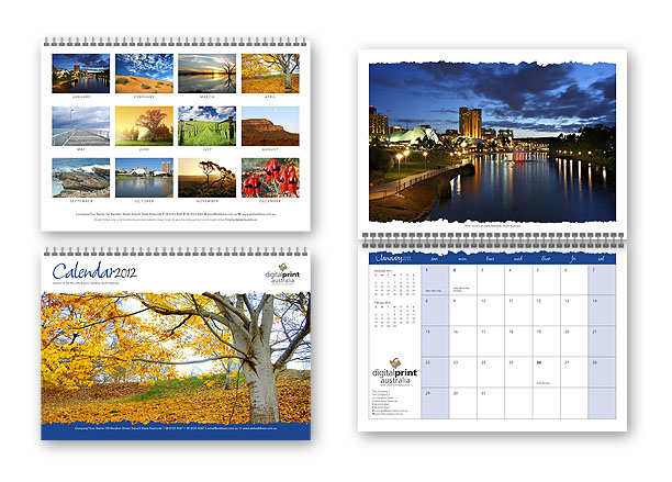 Torn-Paper-Wall Calendar 