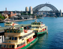 nsw ferries in the harbour