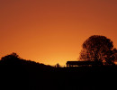 qld rural sunset