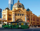 vic flinders st station entrance  melbourne