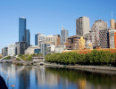 vic melbourne cbd across the yarra