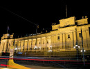 vic parliament house at night melbourne