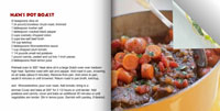 Recipe photo book example